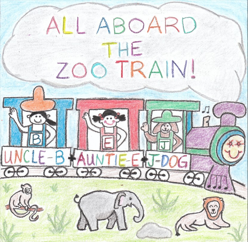 All Aboard the Zoo Train Album Cover